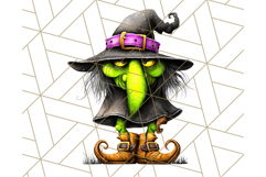 Halloween Monster Clipart PNG, Cute Spooky Characters Product Image 4