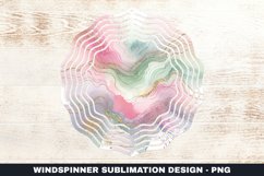 Marble Wind Spinner Sublimation Design Product Image 1