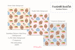 football bookish seamless pattern Product Image 2