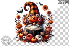 Halloween Gnome Sublimation - Clipart PNG Design Product Image 1