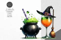 Halloween clipart, Drink clipart, Autumn clipart Product Image 1
