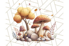 Cottagecore Halloween Clipart Cozy PNG, Autumn Fall Png Product Image 4