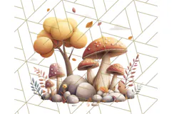 Cottagecore Halloween Clipart Cozy PNG, Autumn Fall Png Product Image 4