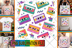 Bright PNG TSHIRT Ideas, Funky Pattern Product Image 1