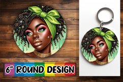 Joyful Circle Designs Sublimation, Afro Girl Product Image 1