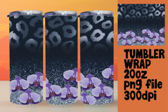 ELEGANT 20oz Tumbler Design for Personal Use , Leopard Print Product Image 1