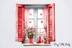 Farmhouse Love Valentine Clipart PNG Product Image 1