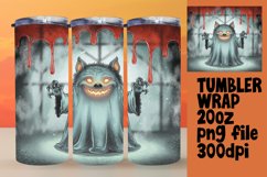 FRESH 20oz Tumbler PNG Design , Halloween Product Image 1