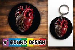 Heart Ornaments Sublimation Bliss Product Image 1