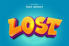 Editable Text Effect for Illustrator. Vector Graphic styles Product Image 1