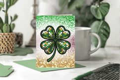 Just a Little Pinch Greeting Card PNG Sublimation Design! Product Image 1