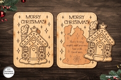 Christmas Cards Ornament SVG Bundle | Laser Cut | SVG Product Image 20