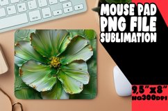 Radiant Blossoms: Sublimation Mouse Pad Designs Art PNG Product Image 1