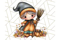 Woodland Autumn Parade Clipart PNG Fall Animals Product Image 4