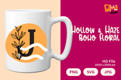 Hollow &amp; Haze Boho Floral Monogram Product Image 1