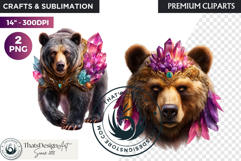 Fantasy Animal and crystal PNG Clipart scrapbooking Product Image 1