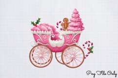 Pink Christmas Gingerbread sublimation Clipart PNG Product Image 1