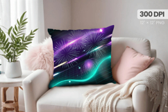 Happy New Year PNG Pillow, Festive New Year's Eve 2026 PNG Product Image 1