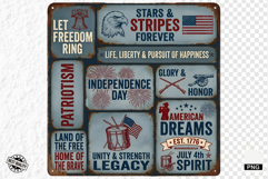 Patriotic Signs PNG illustrations Product Image 1