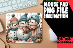 Holiday Mouse Pad Gingerbread Man Pattern Product Image 1