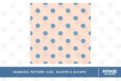 American 4th of July Coquette Polka Dot Seamless Pattern DTF Product Image 2
