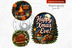 Christmas Greetings clipart PNG Set 2, Holiday Quotes wishes Product Image 7