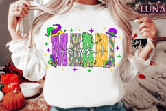 Mardi Gras Carnival PNG, Coquette Bow, Mardi Gras Y’all Png Product Image 2