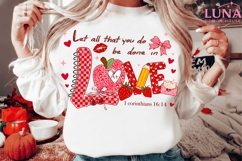 Teacher Love PNG, Christian Teacher Png, Valentine Classroom Product Image 2