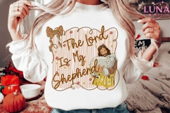 The Lord Is My Shepherd Png, Christian Easter Psalm Png Product Image 1