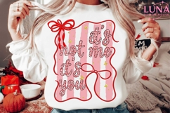 Funny Valentine's Day PNG It's Not Me It's You Sarcastic Png Product Image 1