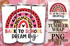 Whimsical nights 20oz tumbler wrap, Back To School Product Image 1