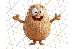 Cute Food PNG Clipart, 3D Adorable Kawaii Characters Png Product Image 4