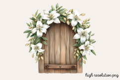 Christian Rustic Easter Clipart Bundle PNG Product Image 16