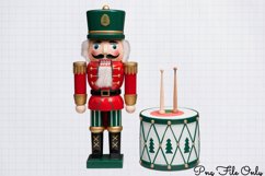 Cute Nutcracker Watercolor Clipart PNG Product Image 1
