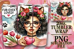 GIFT OF JOYFULNESS 20oz TUMBLER WRAP, Dog Mom Product Image 1