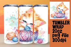 Joyful Pet Portrait Sublimation Tumbler Design - 20oz Product Image 1