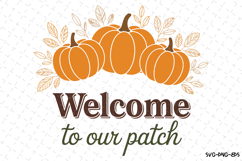 Welcome to our patch Svg | Halloween Svg | Svg Cut Files Product Image 1