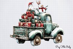 White Rustic Christmas Clipart PNG Product Image 1