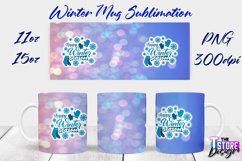 Winter Mug Sublimation | Winter 11 oz |15 oz Mug Sublimation Product Image 12