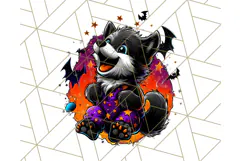 Pumpkin Party Halloween Clipart PNG, Cute Spooky Elements Product Image 4