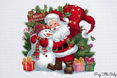 Christmas Festive gnome clipart PNG Product Image 1