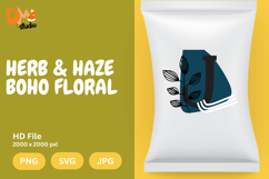 Herb &amp; Haze Boho Floral Monogram Product Image 1