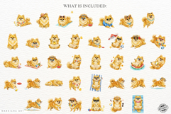 Summer Cute Dog Clipart Product Image 4