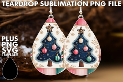 Creative Teardrop Earrings Design, Christmas Product Image 1