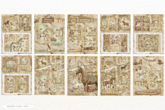 Ephemera Spring horses Junk Pages Product Image 6