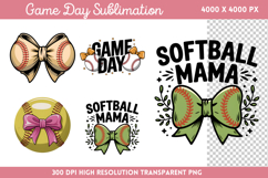 Game Day Baseball Sublimation PNG Product Image 1