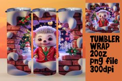 LUSH 20oz PNG Tumbler Template , Xmas Product Image 1