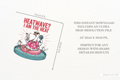 Summer Silly Goose Clipart Product Image 6