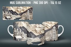 3D Mug Wrap Sublimation Designs|6 Mug Wrap Designs Product Image 9