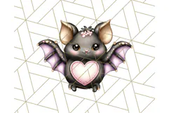 Pastel Goth Halloween PNG Clipart, Creepy Cute Art Product Image 4